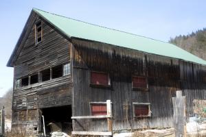 Barn at Vermont- Massachusetts border